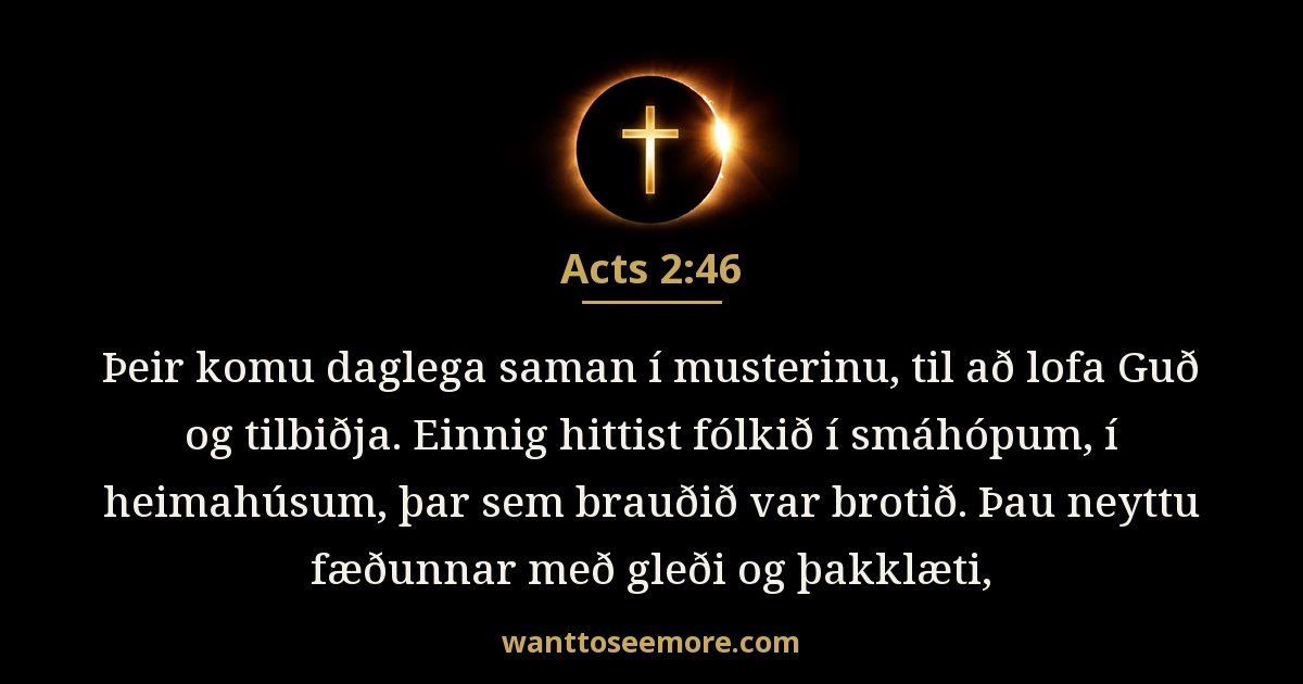 Acts 2:46