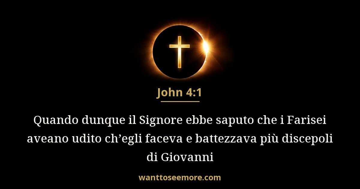 John 4:1