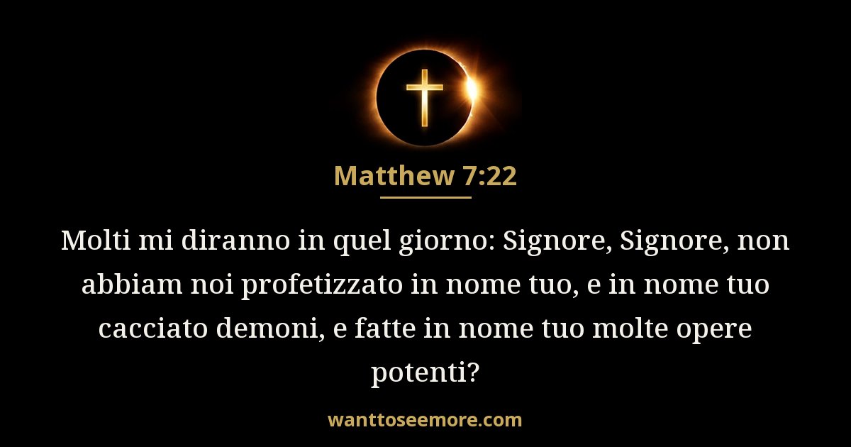 Matthew 7:22