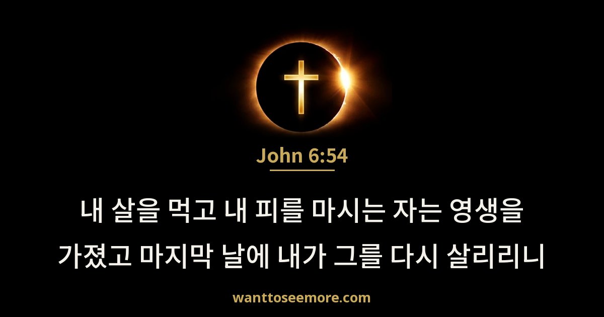 John 6:54