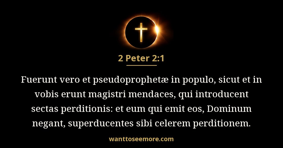 2 Peter 2:1