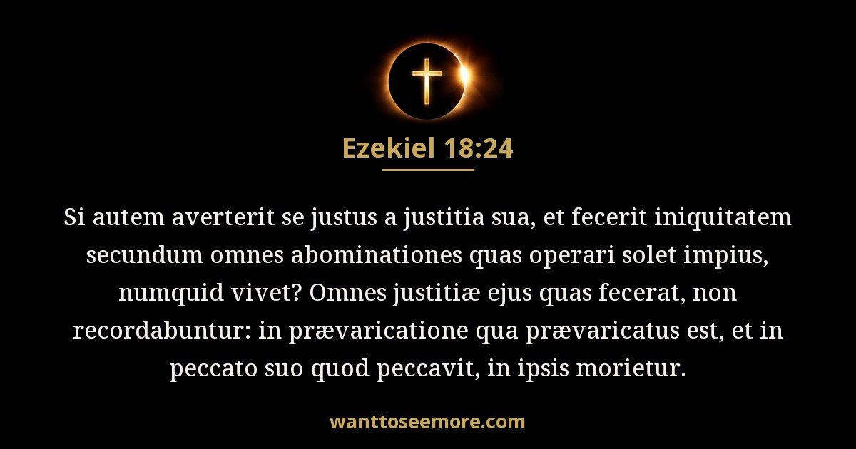 Ezekiel 18:24