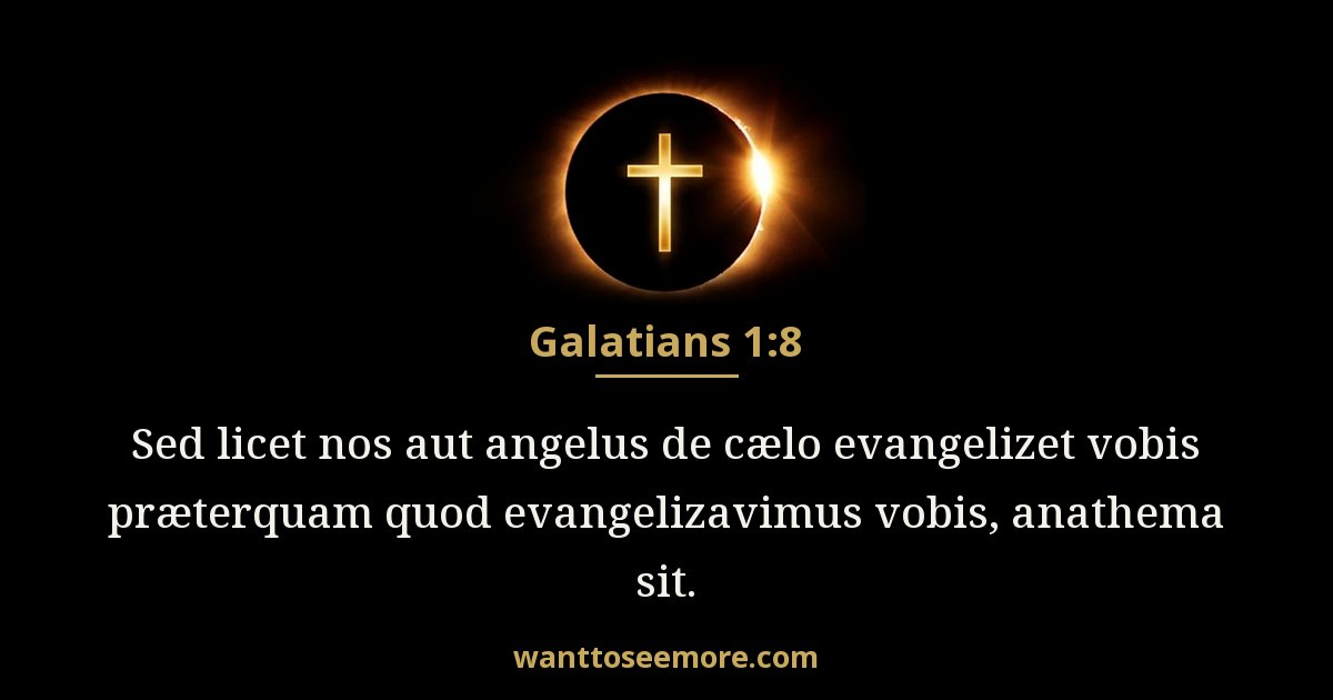Galatians 1:8