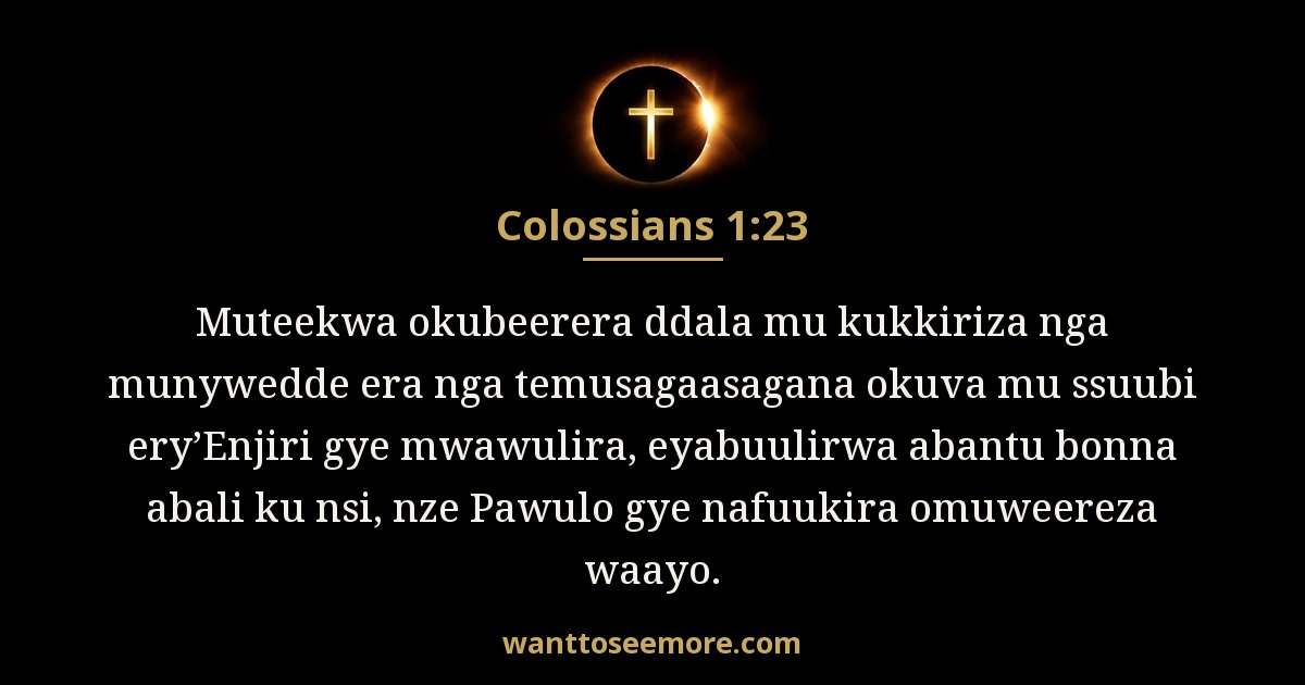Colossians 1:23