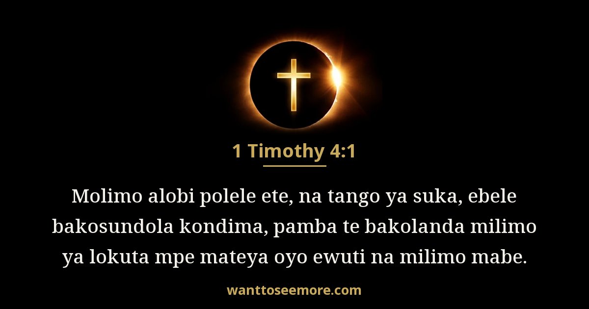 1 Timothy 4:1