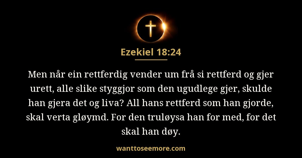 Ezekiel 18:24