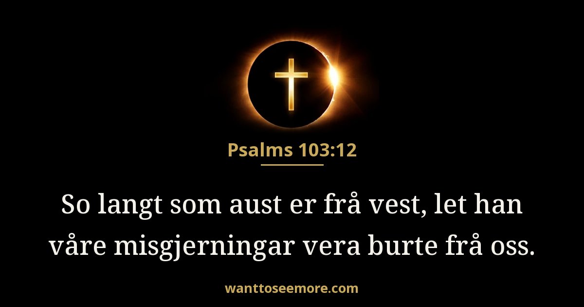 Psalms 103:12