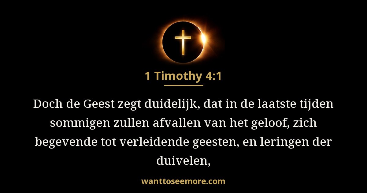 1 Timothy 4:1