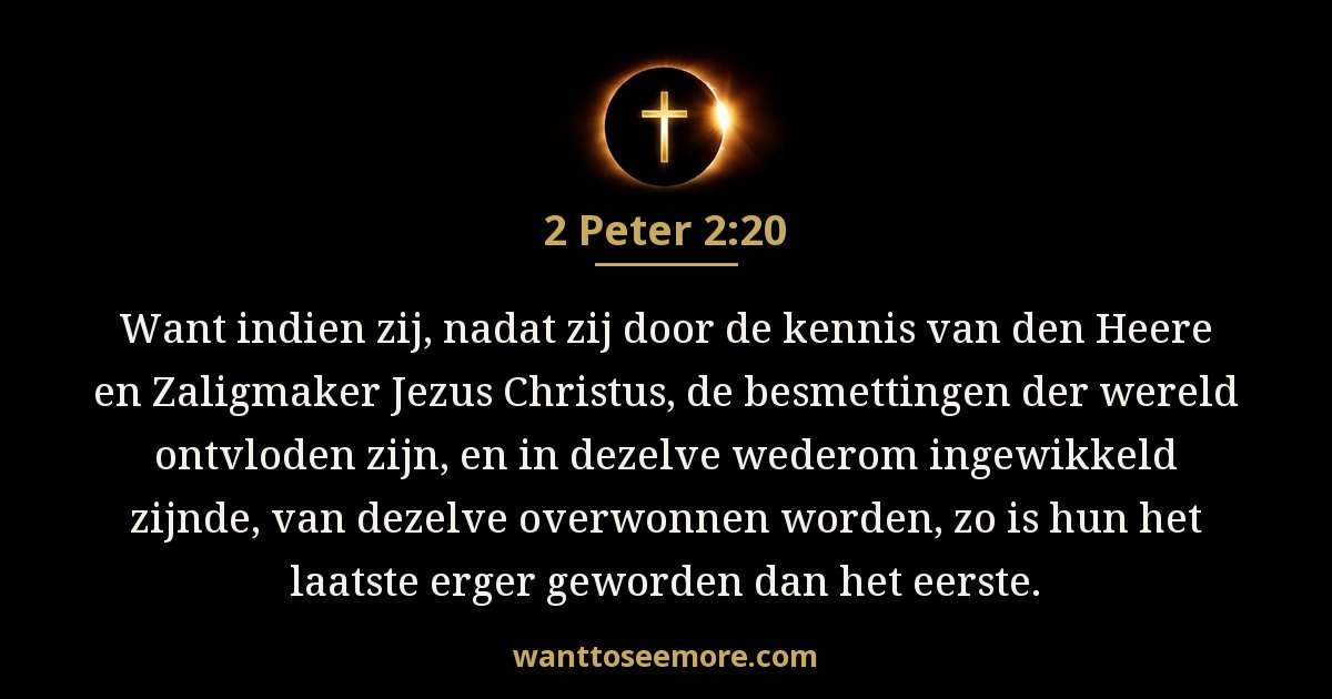 2 Peter 2:20