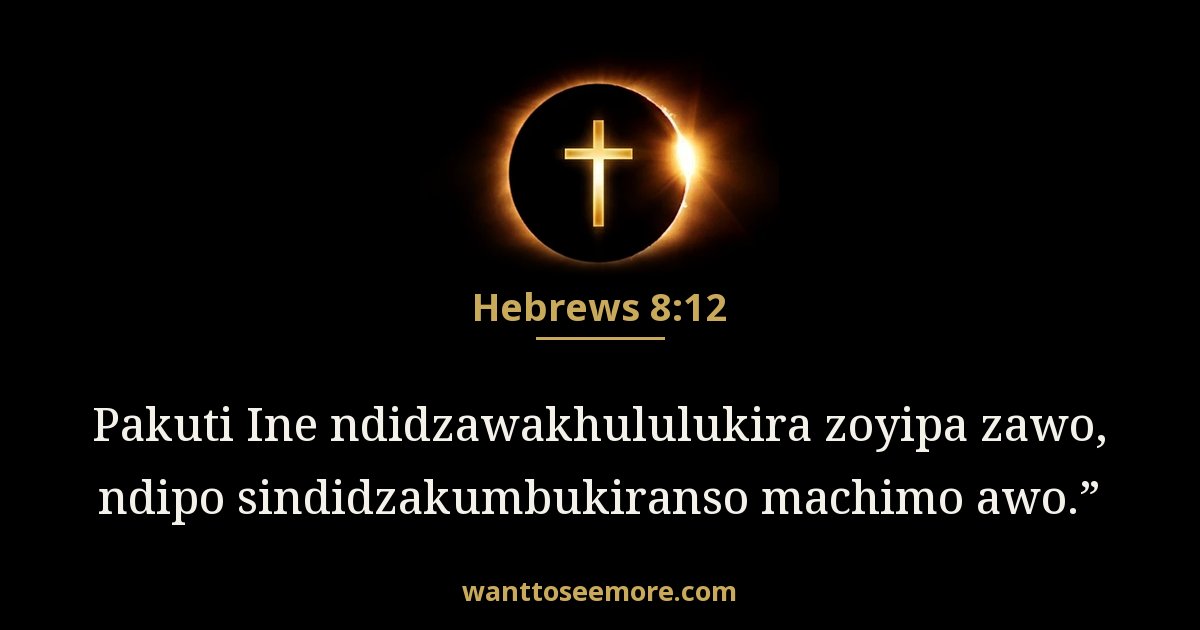 Hebrews 8:12