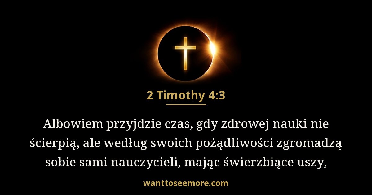 2 Timothy 4:3