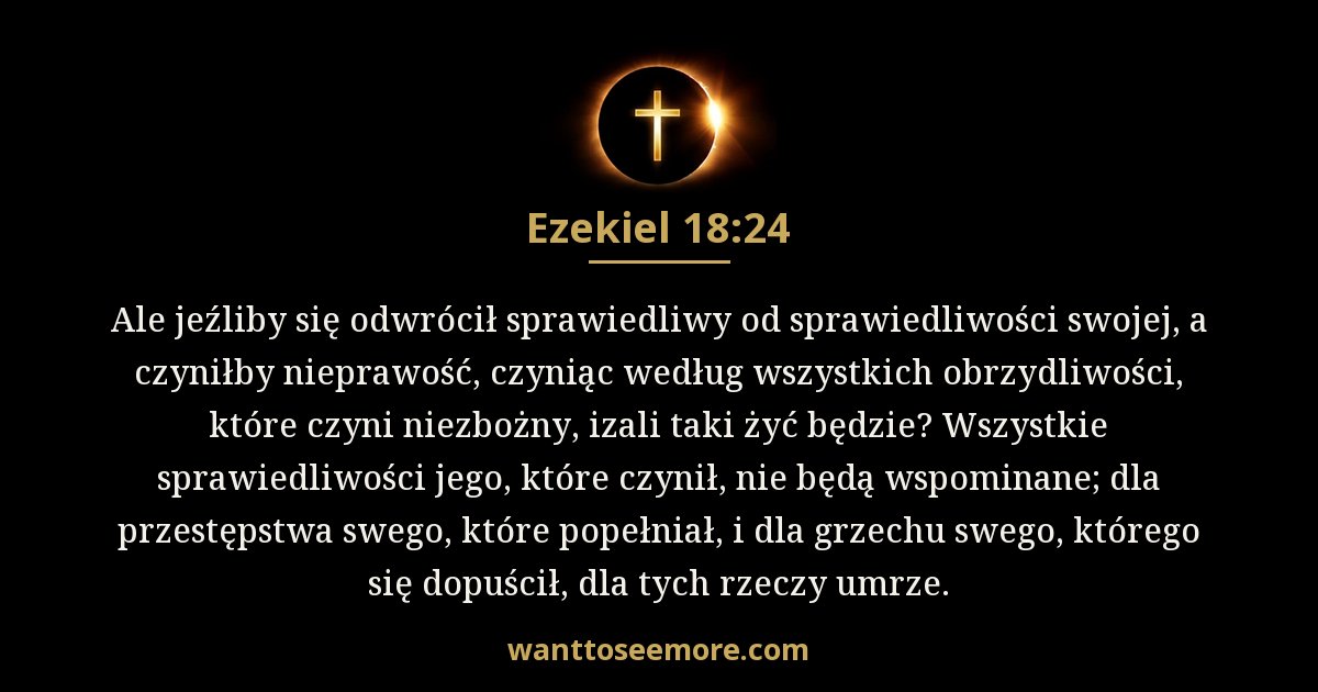 Ezekiel 18:24