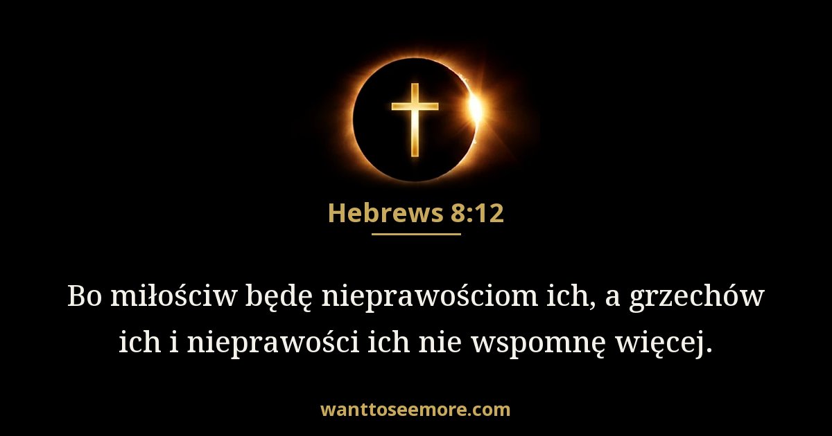 Hebrews 8:12