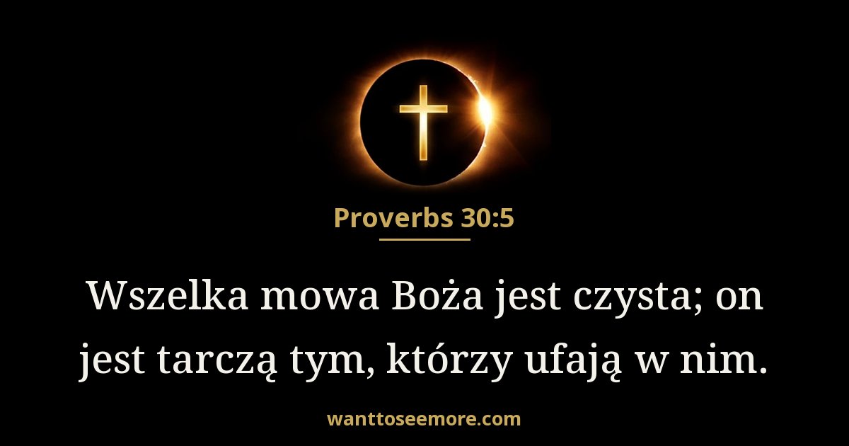 Proverbs 30:5