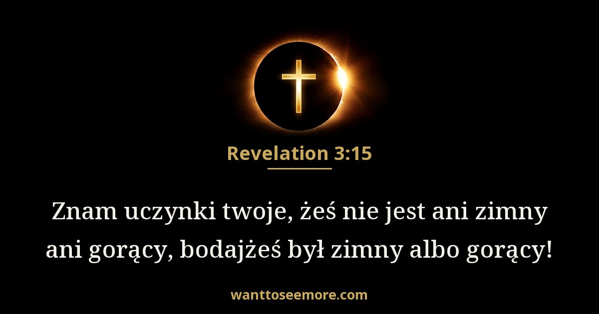 Revelation 3:15