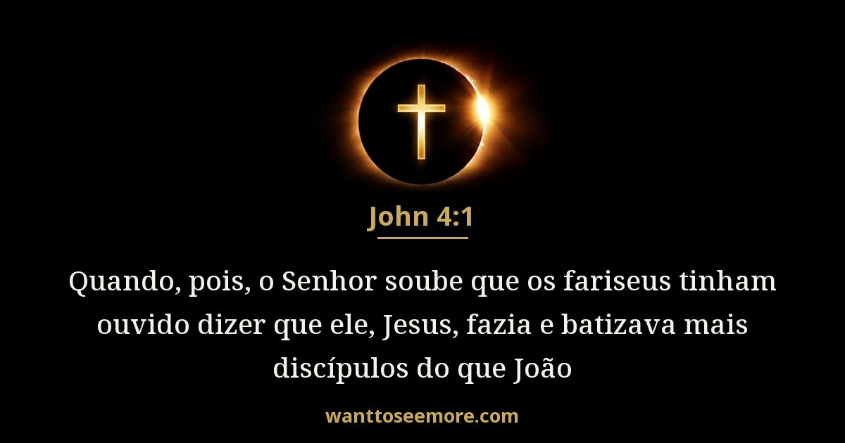 John 4:1
