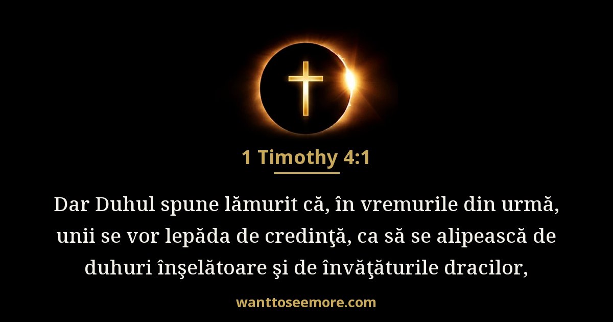 1 Timothy 4:1