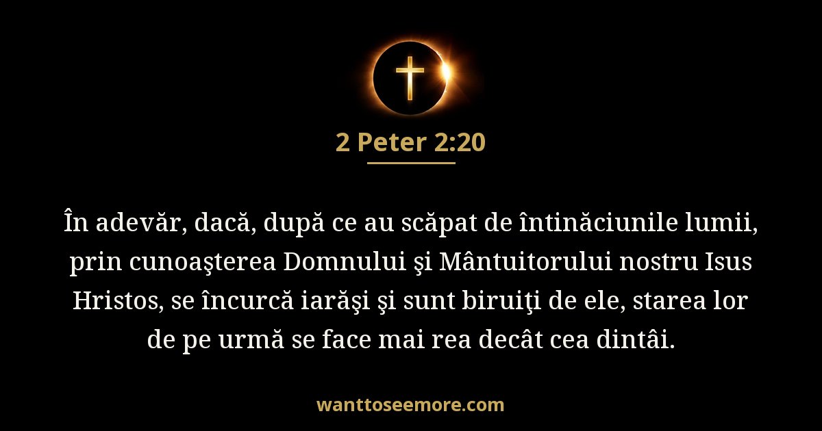 2 Peter 2:20