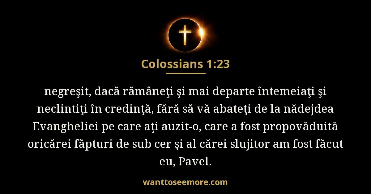 Colossians 1:23