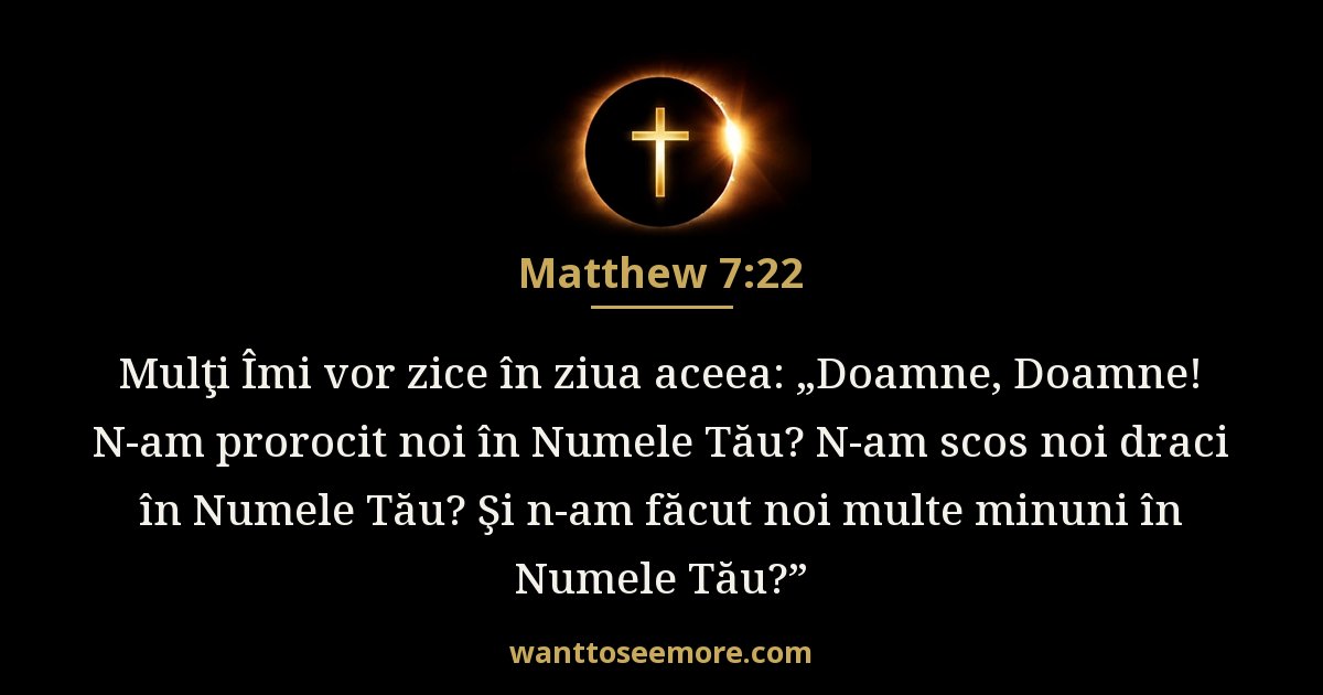 Matthew 7:22