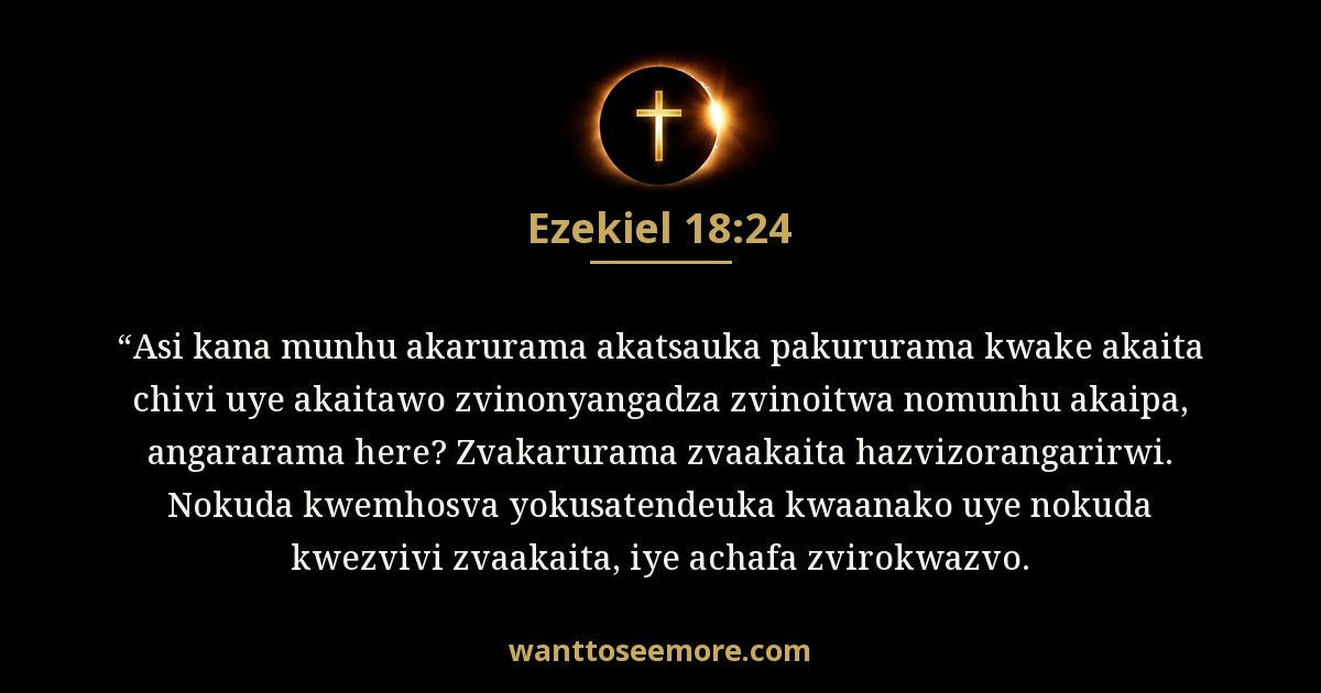 Ezekiel 18:24