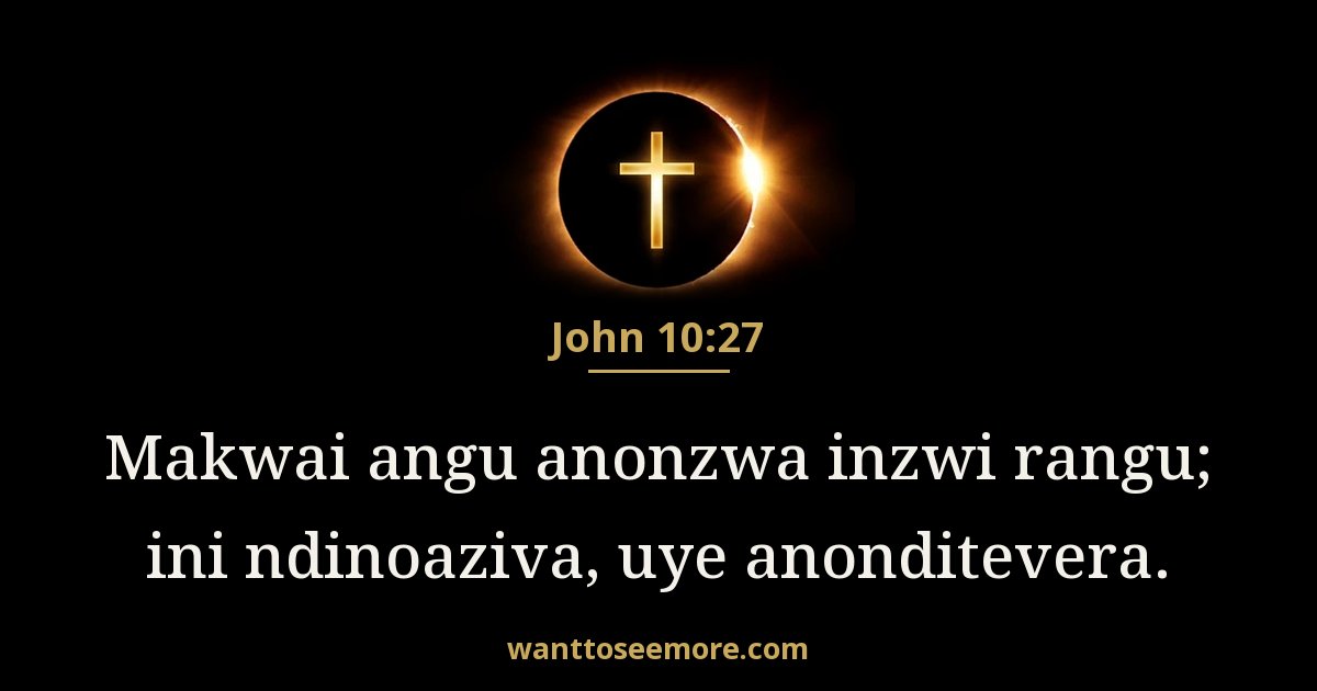 John 10:27