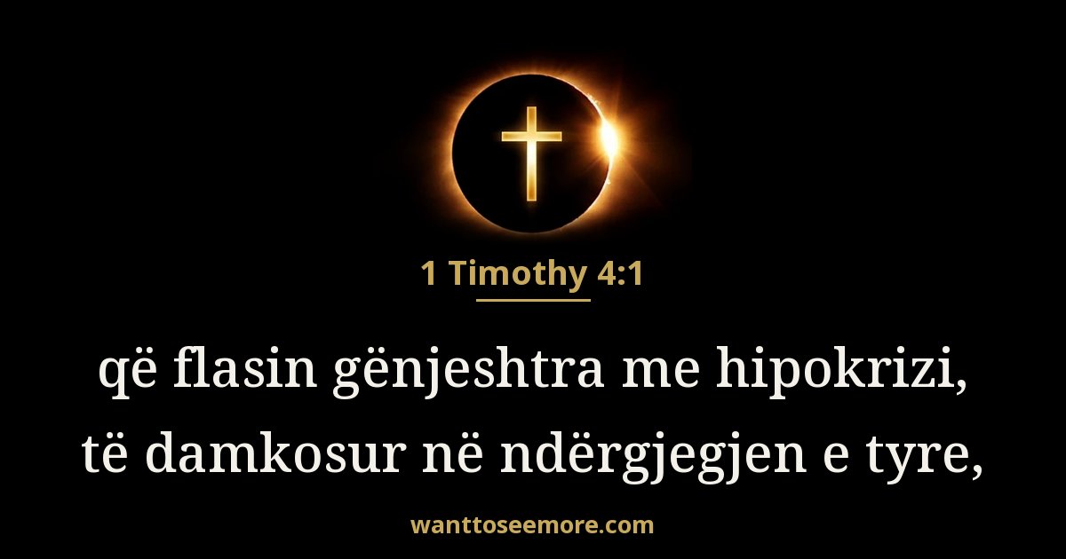 1 Timothy 4:1