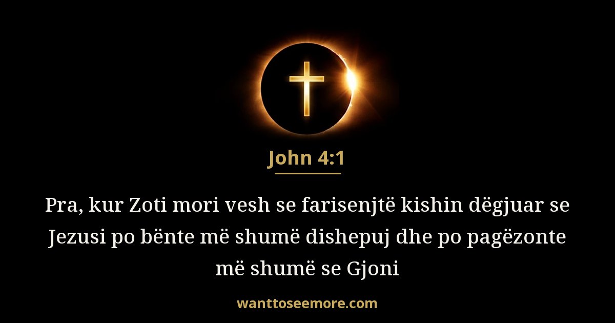 John 4:1