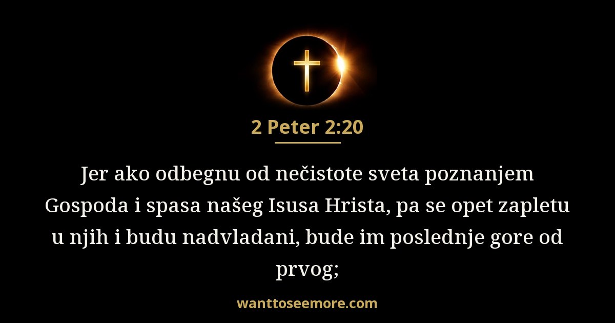 2 Peter 2:20