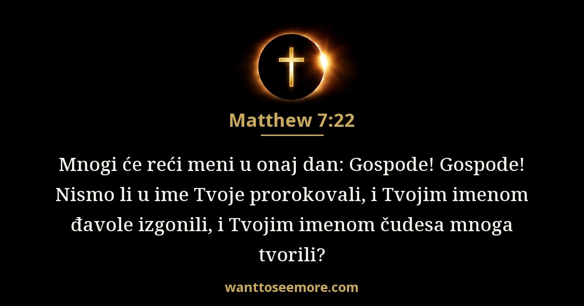 Matthew 7:22