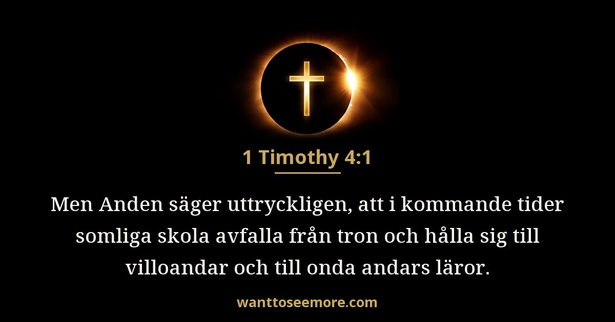 1 Timothy 4:1