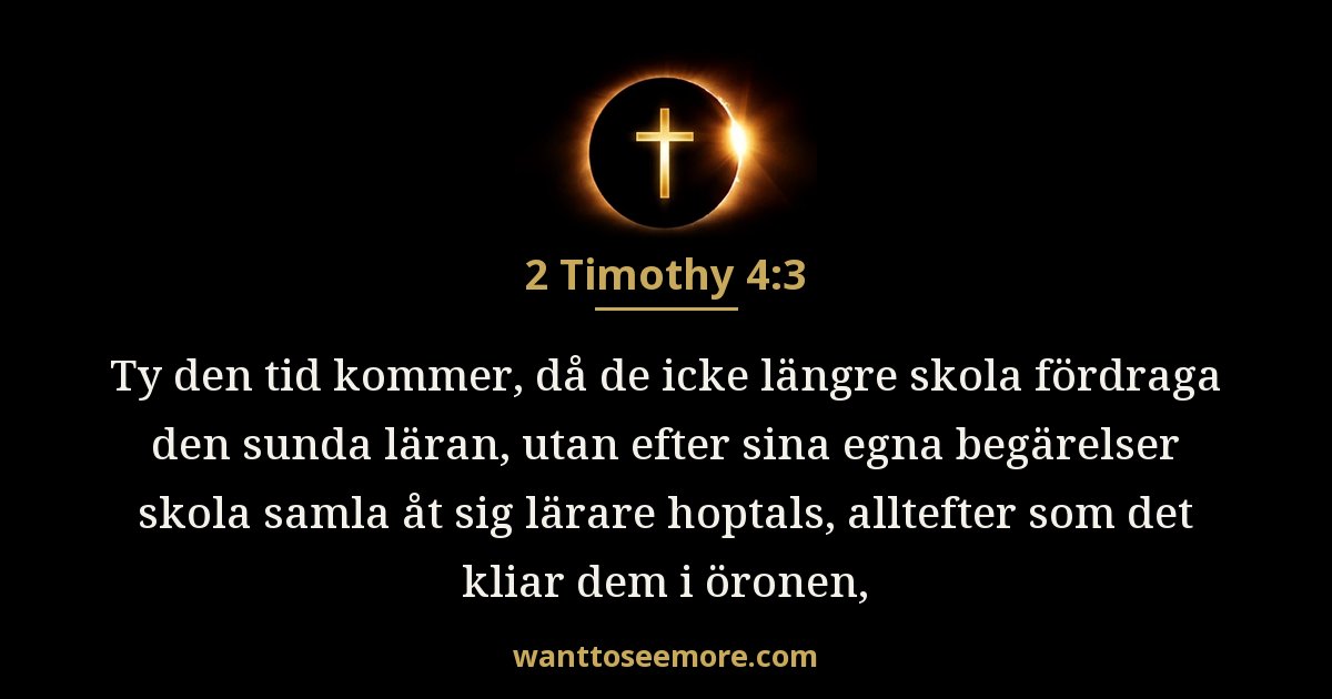 2 Timothy 4:3