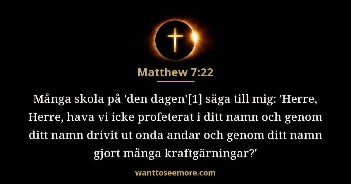 Matthew 7:22