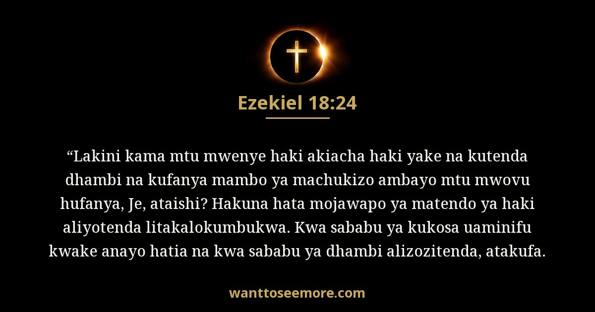 Ezekiel 18:24
