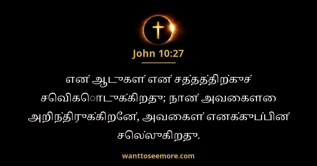 John 10:27