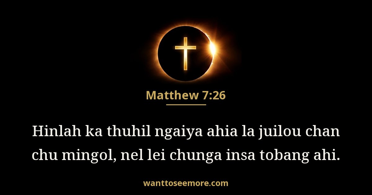 Matthew 7:26