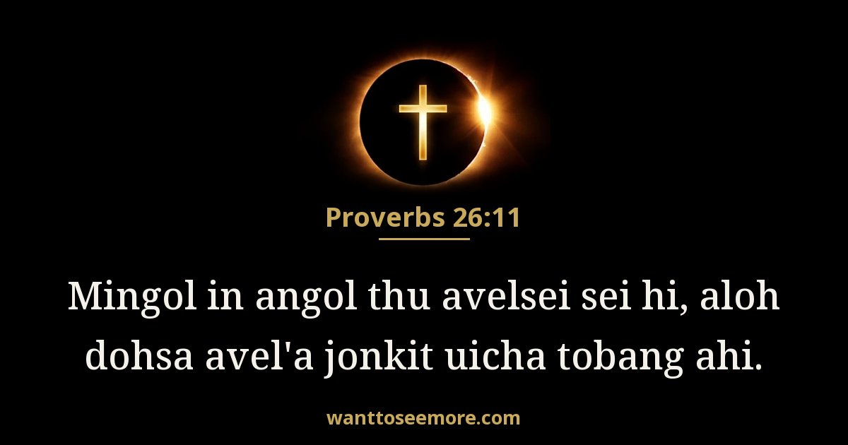 Proverbs 26:11