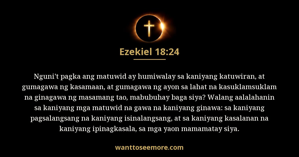Ezekiel 18:24