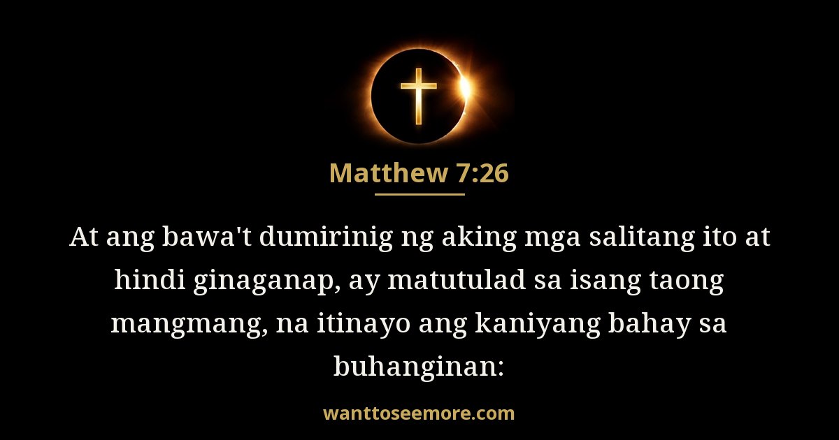 Matthew 7:26