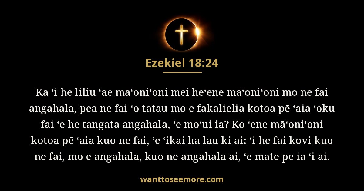 Ezekiel 18:24