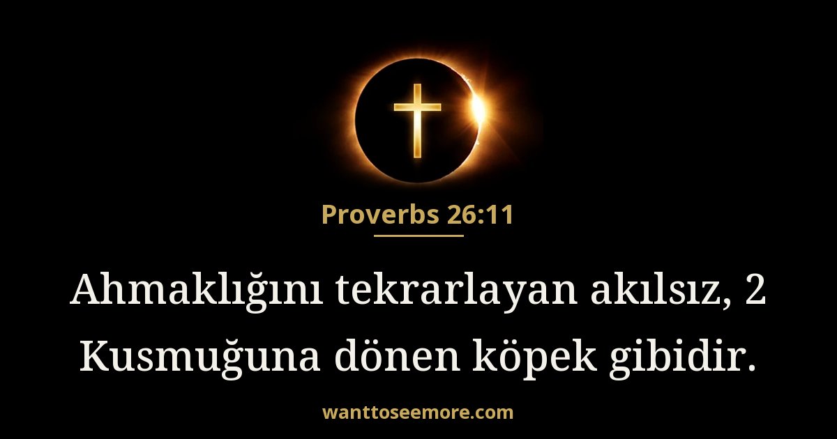 Proverbs 26:11
