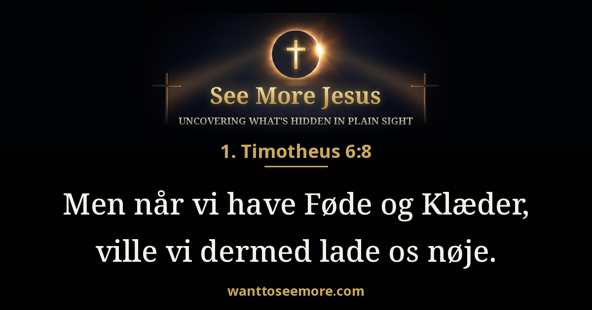 1 Timothy 6:8