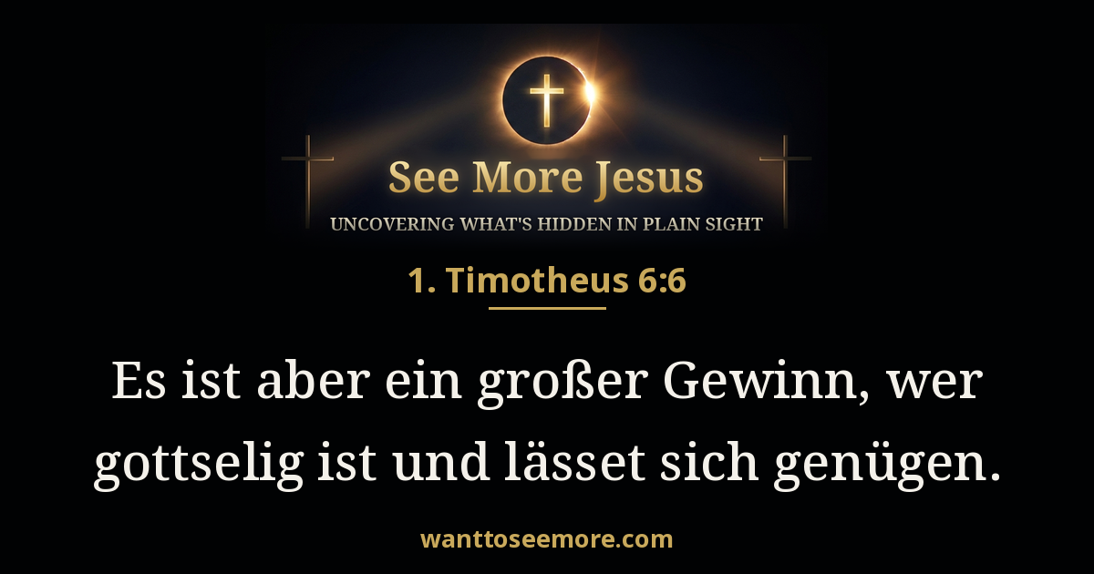 1 Timothy 6:6
