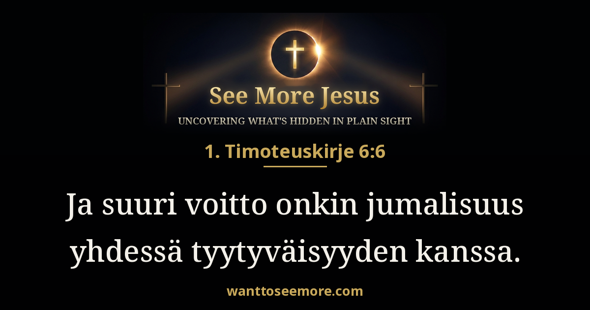 1 Timothy 6:6