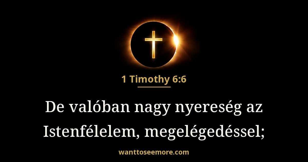 1 Timothy 6:6