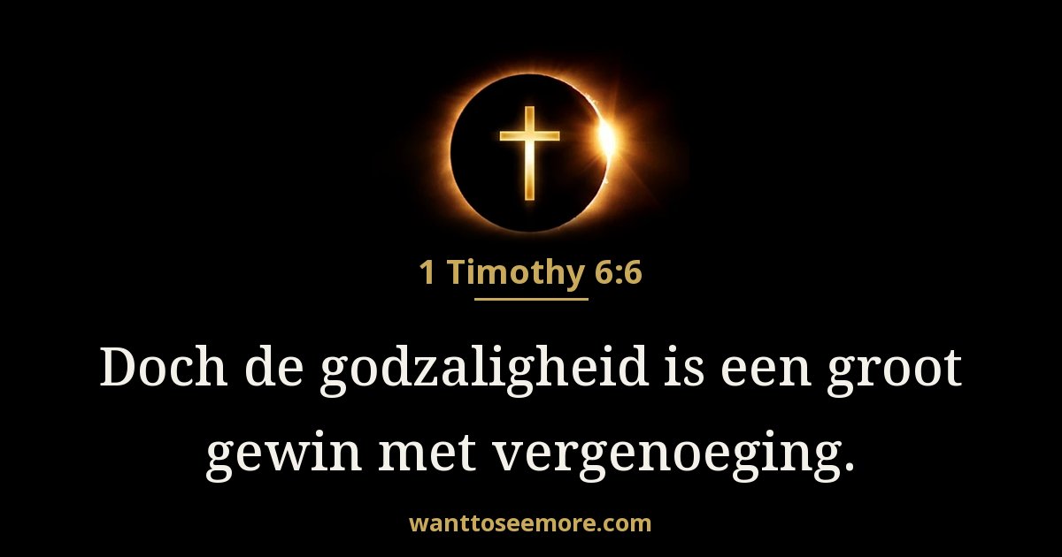 1 Timothy 6:6
