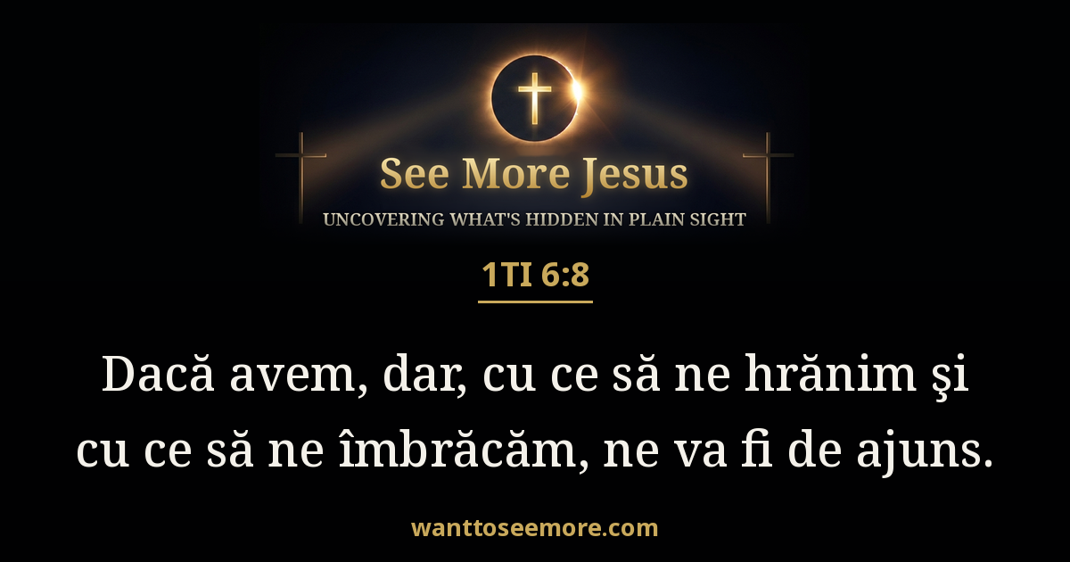 1 Timothy 6:8