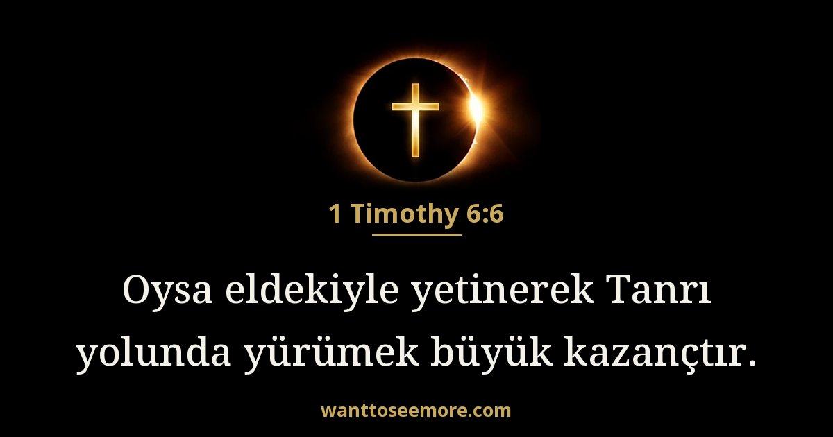 1 Timothy 6:6