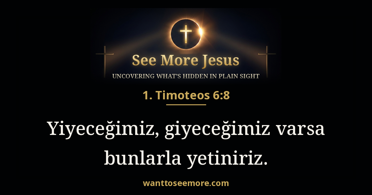 1 Timothy 6:8