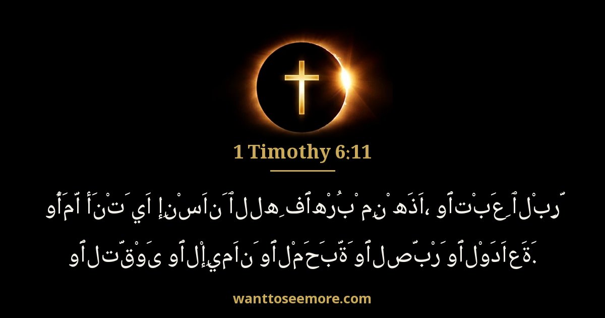 1 Timothy 6:11